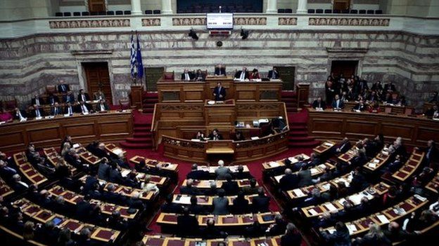 Greek parliament (Dec 2014)