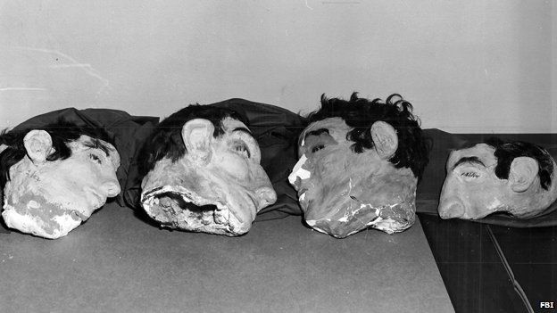 Dummy heads from Alcatraz