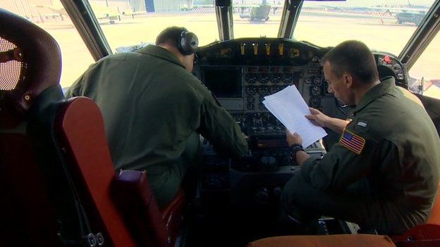 Cockpit of aircraft