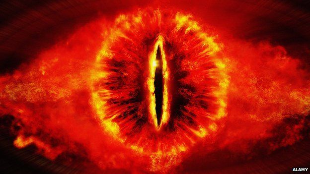 The Eye of Sauron in Lord of the Rings