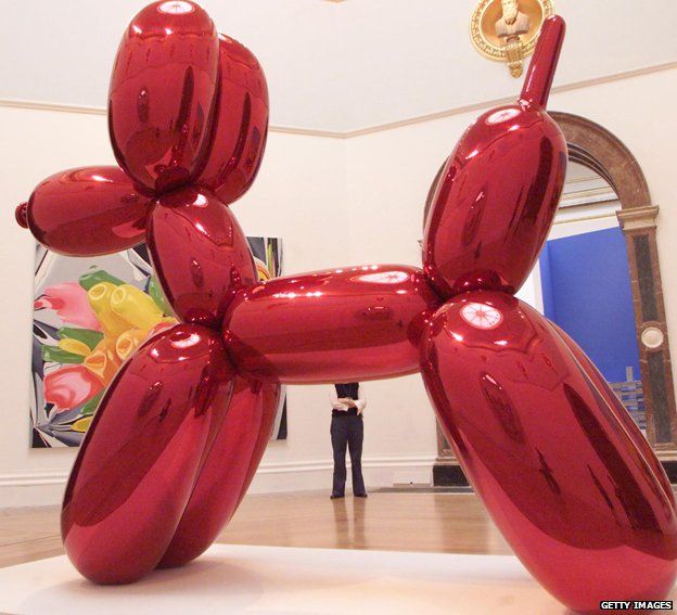 Jeff Koons' "Balloon Dog"