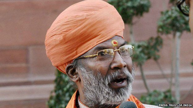 India BJP MP Sakshi Maharaj