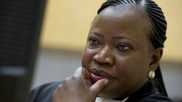 ICC prosecutor Fatou Bensouda (file image)