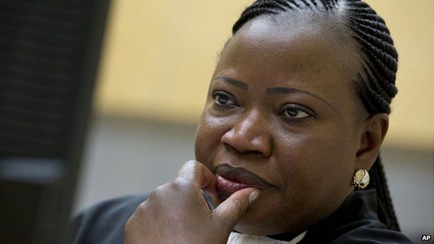 ICC prosecutor Fatou Bensouda (file image)