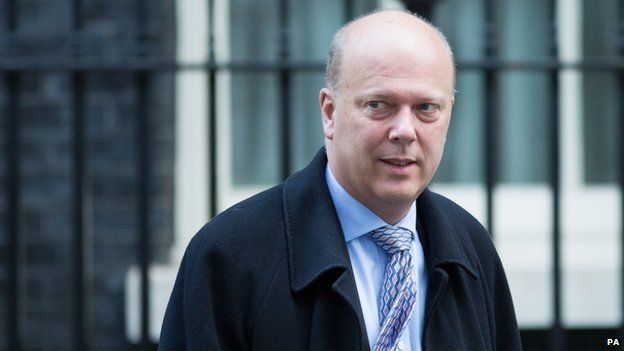 Lord Chancellor Chris Grayling