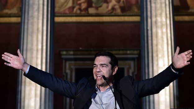 Leader of Syriza party Alexis Tsipras (file pic)