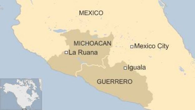 Mexico vigilantes in deadly shoot-out in Michoacan - BBC News