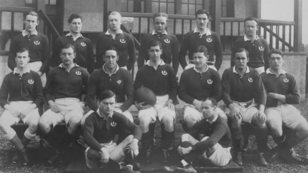 Scotland rugby team, 1914
