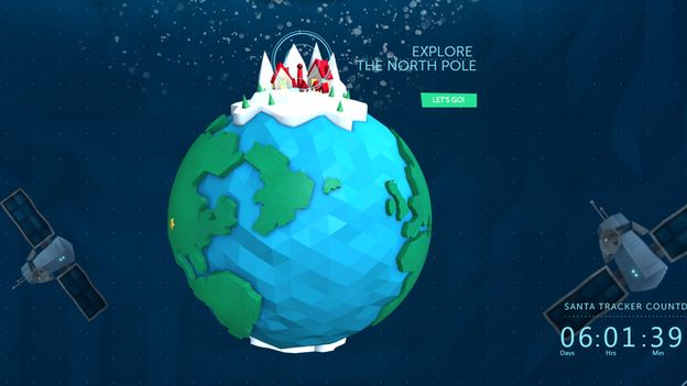 NORAD's Santa tracker
