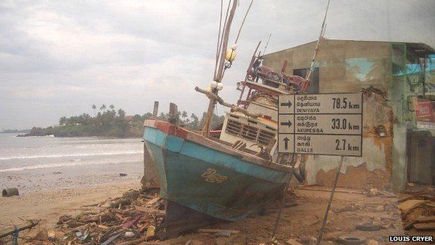 tsunami bodies washed ashore