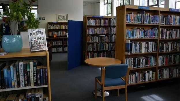 Library interior