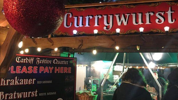 Currywurst sign