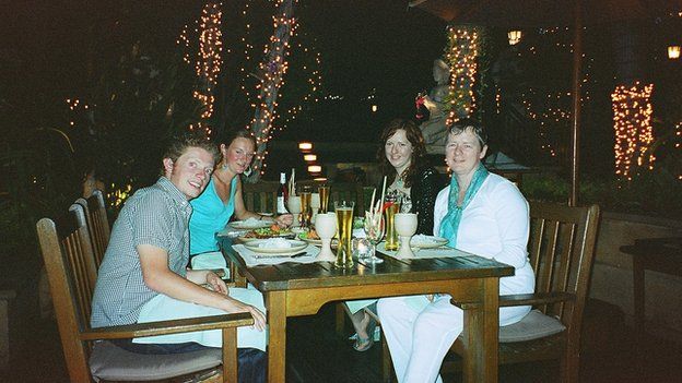 Matt, Alice, Edie and Sally in Thailand