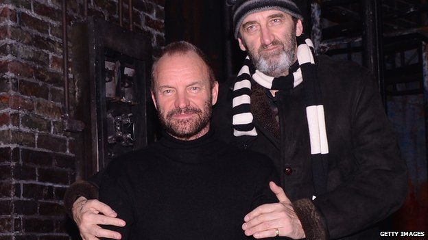 Sting with Jimmy Nail
