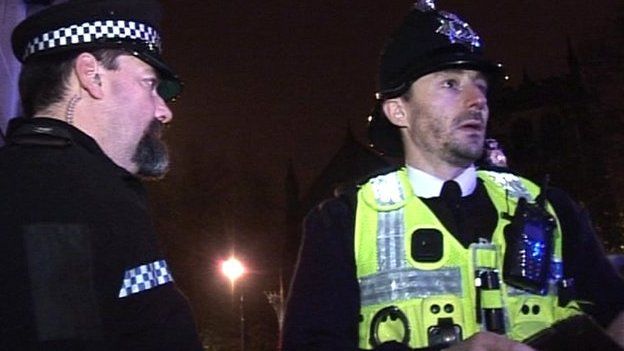 Derbyshire police officers