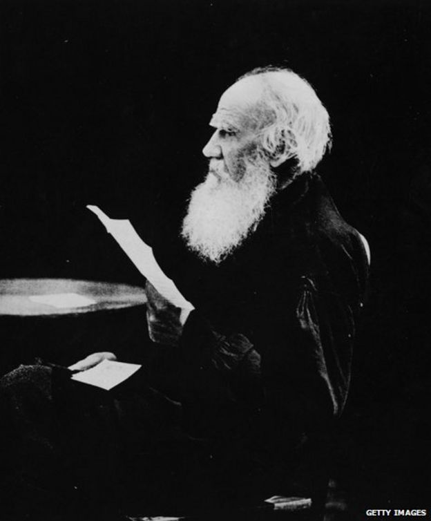 The secret to a happy life - courtesy of Tolstoy - BBC News