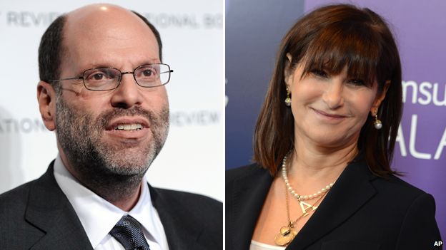 Scott Rudin and Amy Pascal
