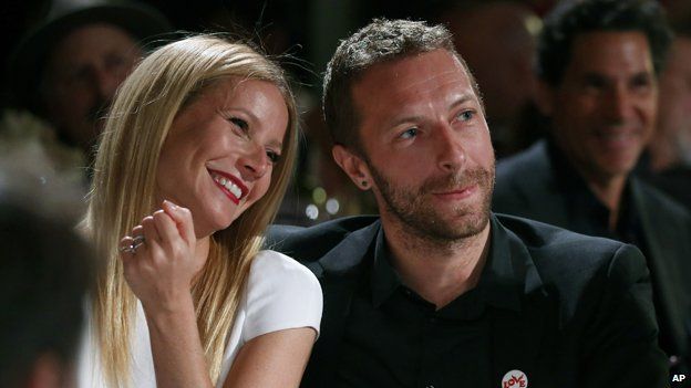 Gwyneth Paltrow and Chris Martin photographed on 11 January 2014, shortly before they announced their split