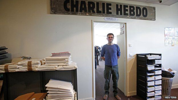 Charlie Hebdo offices, file pic