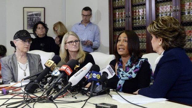 Cosby accusers Lynn Neal, Linda Kirkpatrick and Kacey