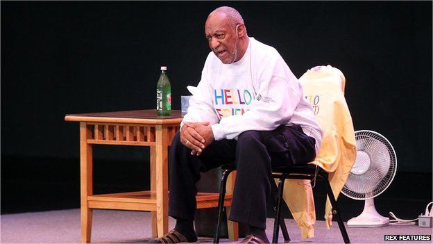 Bill Cosby on stage