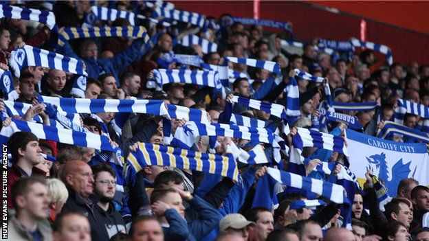 Some Cardiff City fans maintained a long campaign to revert back to the club's traditional home colours