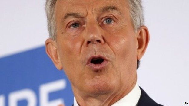 Tony Blair: Firm leadership key to political success - BBC News
