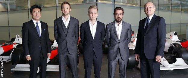 McLaren Honda team 2015