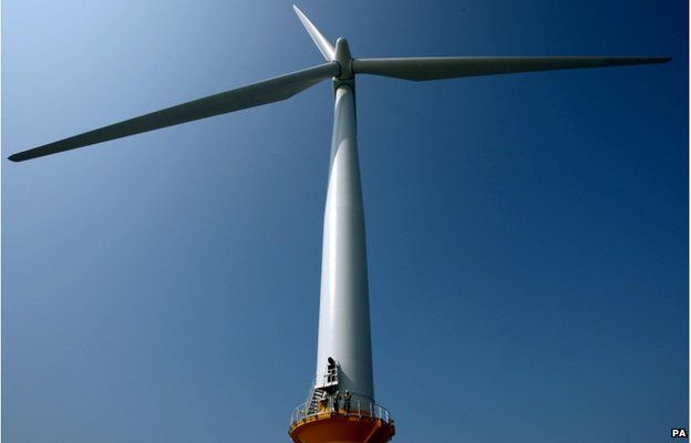 Offshore wind turbine (Image: PA)