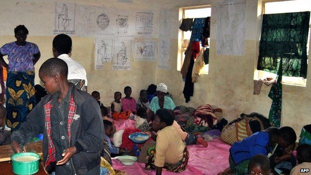 Malawians displaced by floods
