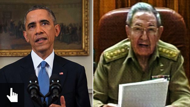 Barack Obama / Raul Castro