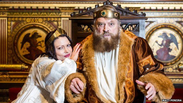 Rosalind and Brian Blessed