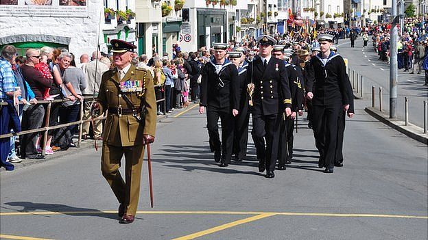 Guernsey's Liberation Day parade 2014