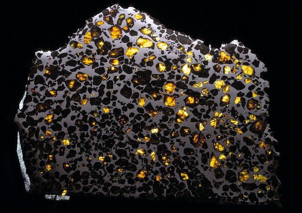 Pallasite meteorite