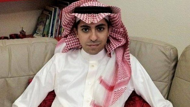 Blogger Raif Badawi. Image given to media by family. Date unknown.