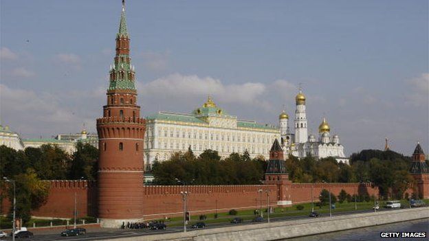 The Great Kremlin Palace is seen in Moscow September 26, 2003