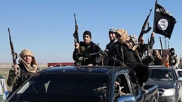 Islamic State militants (file photo)