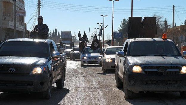 Islamic State in Tal Abyad, Syria, Dec 2014