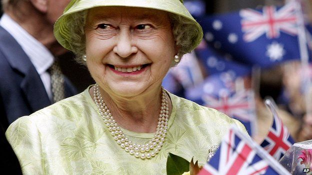 Queen Elizabeth in Australia, 2006