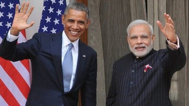 The two leaders have pledged to further strengthen India-US ties