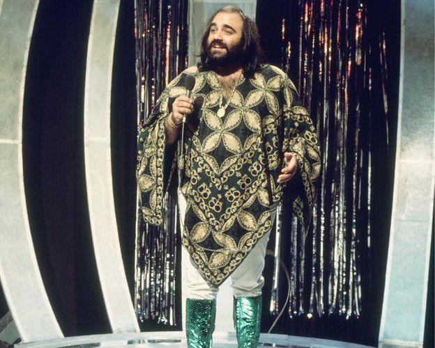 Demis Roussos on Top of the Pops in the 1970s