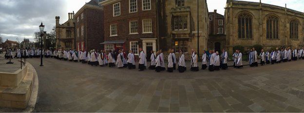 York Minster clergy