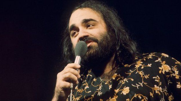 Demis Roussos on Top of the Pops in 1976