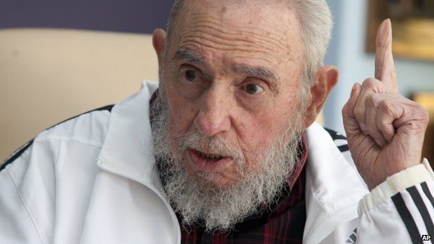 Fidel Castro. Photo: 11 July 2014