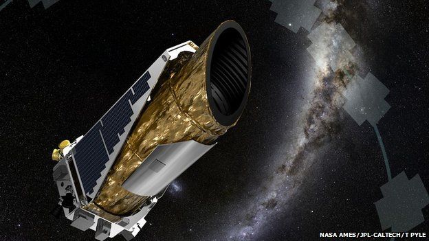 Artist's impression of Kepler telescope