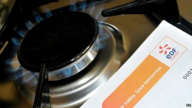 Gas ring and EDF bill