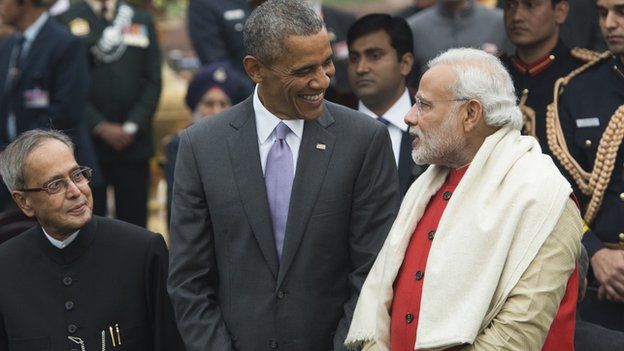 Obama and Modi
