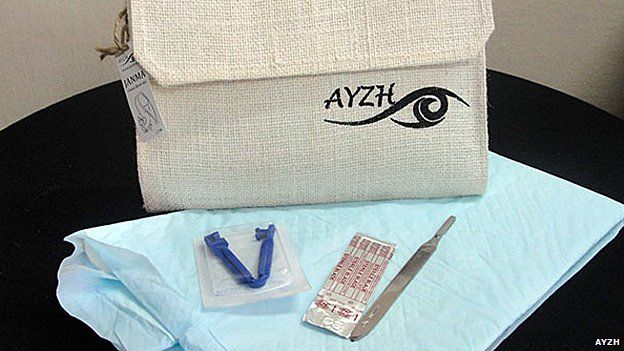 Ayzh's clean birth kit