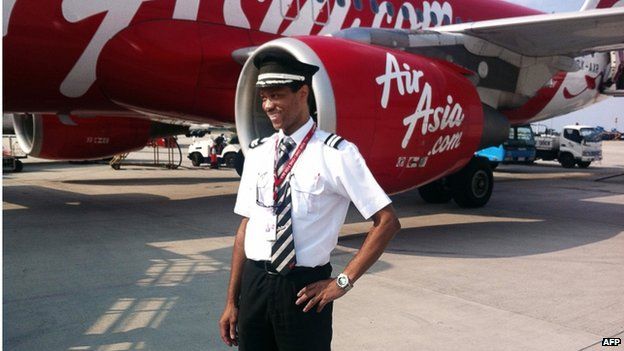 This handout picture taken in 2013 and provided on 31 December 2014 by the Plesel family shows the co-pilot of the ill-fated Malaysian air carrier AirAsia flight QZ8501, Remy Emmanuel Plesel.