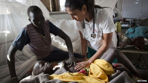 MSF worker in Sudan